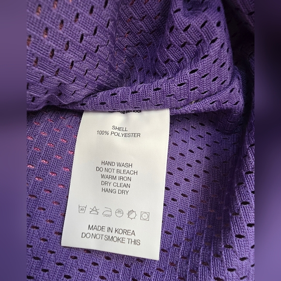 Sundae School Purple and Green Fleece Jacket - Picture 7 of 11